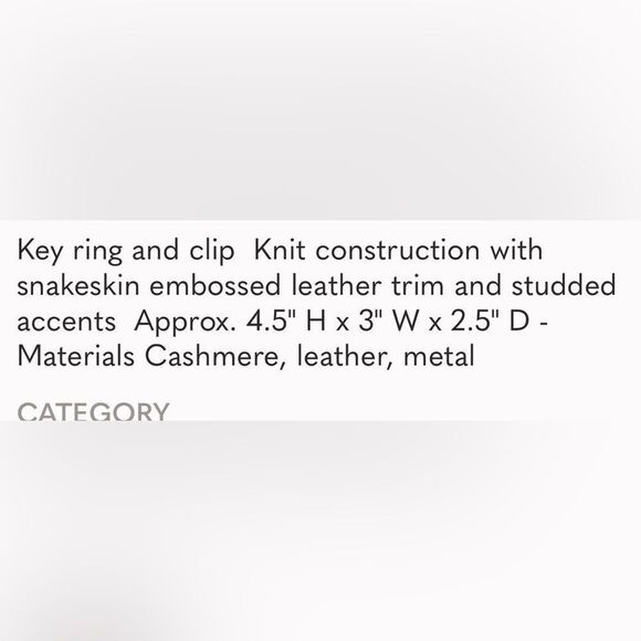 Burberry Black and Green Owl Keychain NWT - Picture 11 of 14